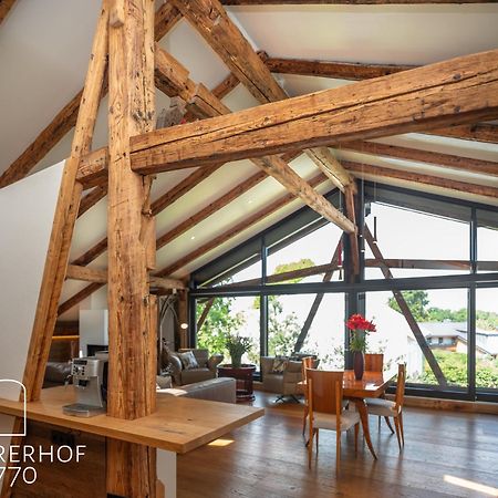 5 Sterne Penthouse-Loft Gut Stohrerhof Bis 4 Personen Dießen am Ammersee Exterior foto