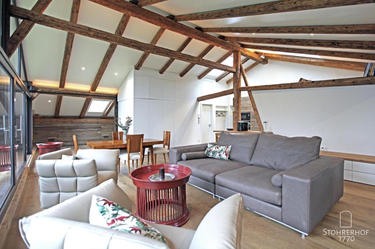 5 Sterne Penthouse-Loft Gut Stohrerhof Bis 4 Personen Dießen am Ammersee Exterior foto
