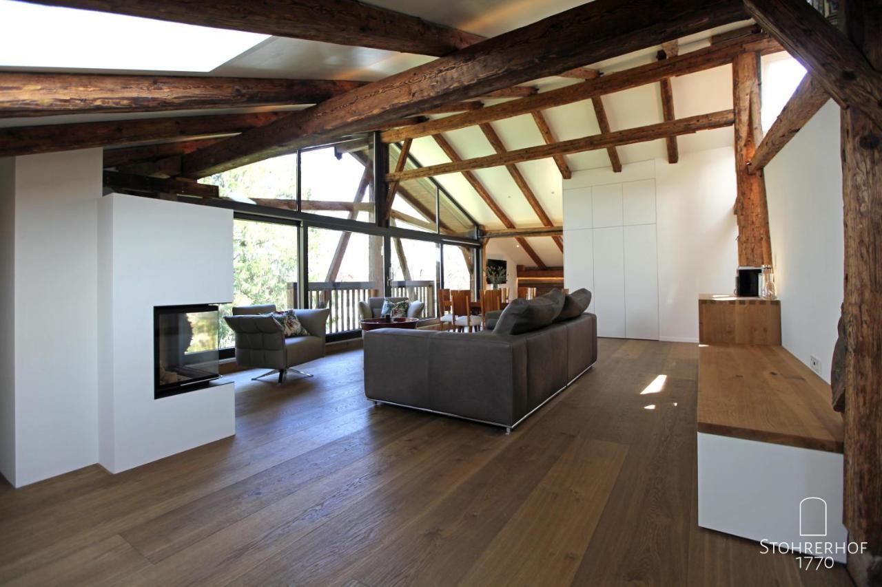 5 Sterne Penthouse-Loft Gut Stohrerhof Bis 4 Personen Dießen am Ammersee Exterior foto