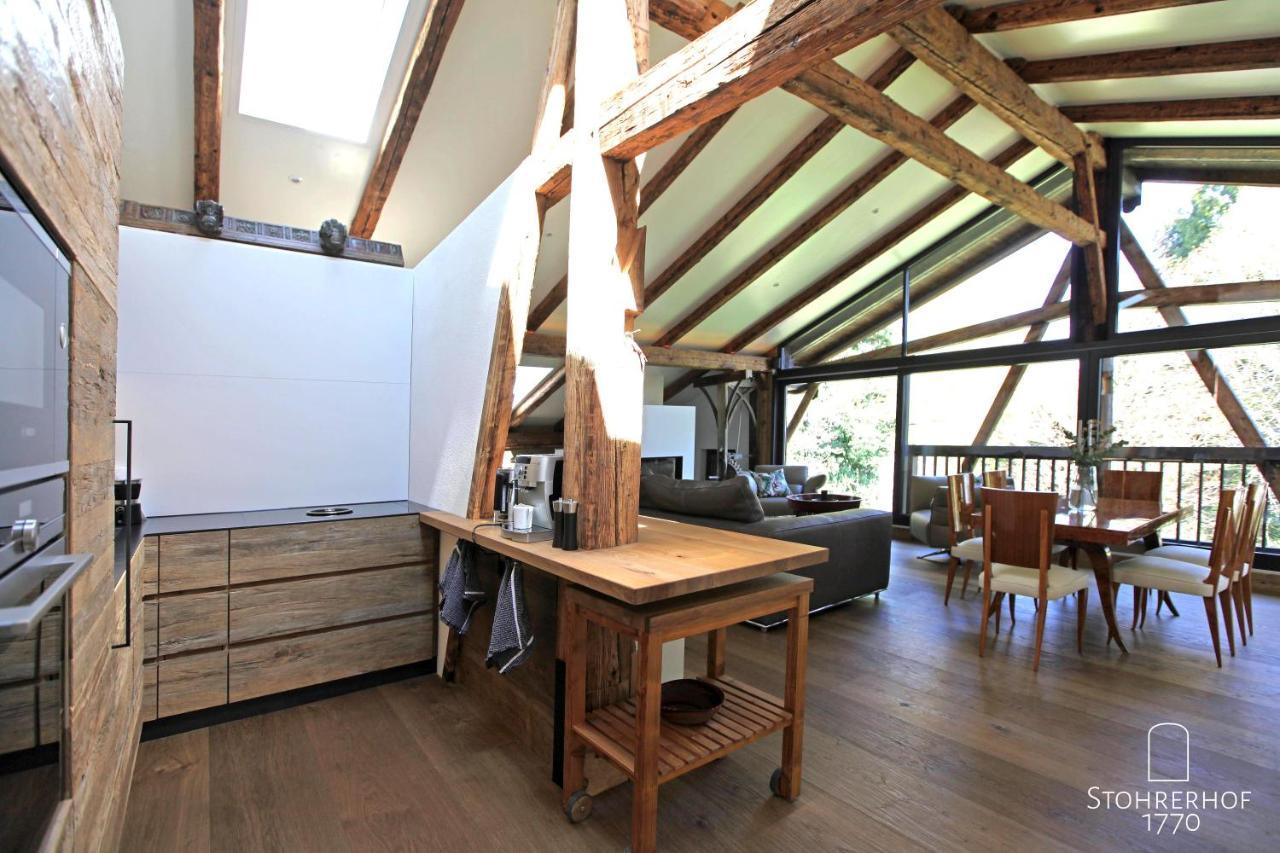 5 Sterne Penthouse-Loft Gut Stohrerhof Bis 4 Personen Dießen am Ammersee Exterior foto